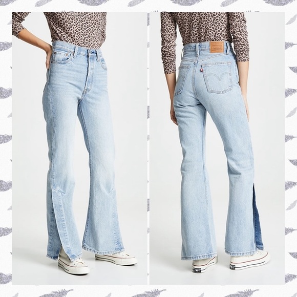 Levi’s Ribcage Split Flare Jeans - Picture 10 of 15